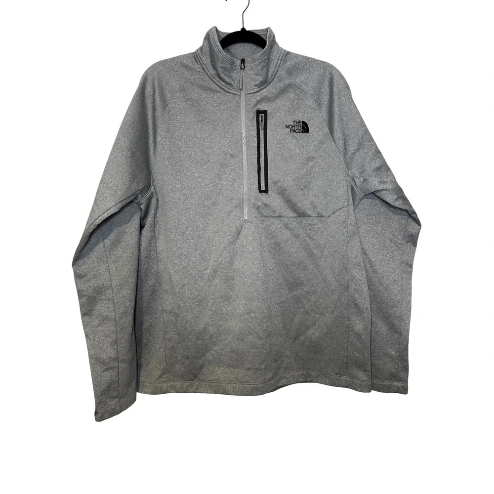 The North Face‎ Men's Canyonlands 1/2 Zip Fleece Pullover Size XL Gray Gorpcore
